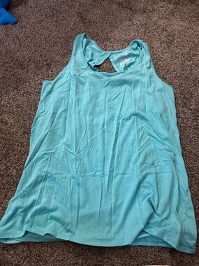 Terra & Sky Teal Racerback Tank Top